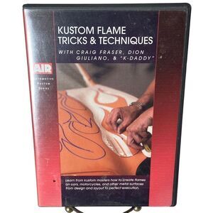 Kustom Flame Tricks & Techniques with Craig Fraser, Giuliano & K-Daddy DVD, 2002